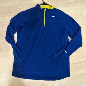 Nike quarter zip running jacket